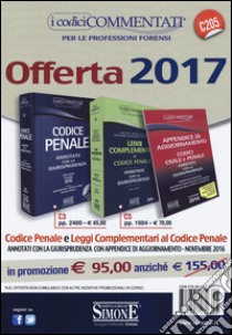 Codice penale. Annotato con la giurisprudenza-Leggi complementari al codice penale. Annotate con la giurisprudenza-Appendice di aggiornamento. Codici civile e penale. Annotati con la giurisprudenza. Con CD-ROM libro