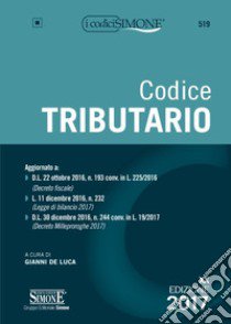 Codice tributario libro di De Luca G. (cur.)