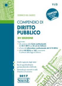 Compendio di diritto pubblico libro di Del Giudice Federico