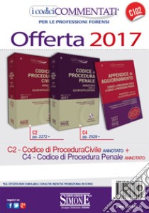 Codice di procedura civile. Annotato con la giurisprudenza-Codice di procedura penale. Annotato con la giurisprudenza. Con appendici di aggiornamento. Con 2 CD-ROM libro