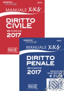 Diritto civile. Manuale XXS-Diritto penale. Manuale XXS libro