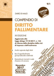 Compendio di diritto fallimentare libro di Di Majo Dario