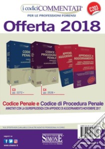 Codice penale-Codice di procedura penale. Annotato con la giurisprudenza-Appendice di aggiornamento. Codice di procedura civile e codice di procedura penale-Codice civile e codice penale. Annotati con la giurisprudenza. Con 2 CD-ROM libro di Marino R. (cur.); Petrucci R. (cur.); Di Stefano P. (cur.)