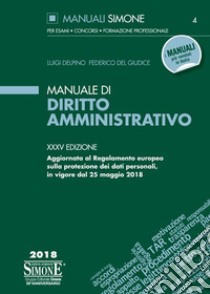 Manuale di diritto amministrativo. Con espansione online libro di Delpino Luigi; Del Giudice Federico