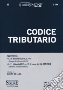 Codice tributario libro di De Luca G. (cur.)