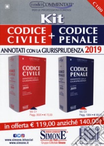 Kit codice civile + codice penale annotati con la Giurisprudenza libro di Ciafardini L. (cur.); Di Pirro M. (cur.); Marino R. (cur.)