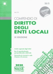 Compendio di diritto degli enti locali libro