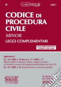 Codice di procedura civile. Leggi complementari. Ediz. minor libro di Iacobellis M. (cur.)