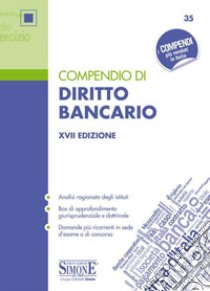 Compendio di diritto bancario libro