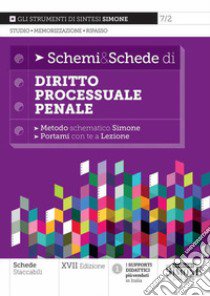 Schemi & schede di diritto processuale penale libro