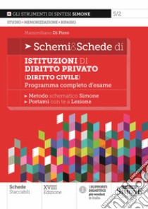 Schemi & schede di istituzioni di diritto privato (diritto civile). Programma completo d'esame libro di Di Pirro Massimiliano