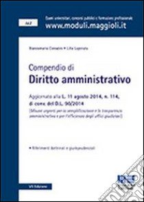 Compendio di diritto amministrativo libro di Consales Biancamaria; Laperuta Lilla