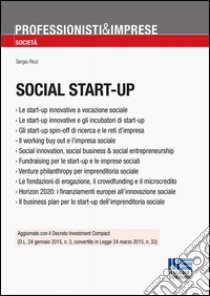 Social start-up libro di Ricci Sergio