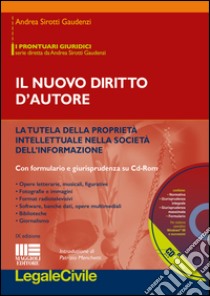 Il nuovo diritto d'autore libro di Sirotti Gaudenzi Andrea