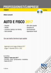 Auto e fisco. Con CD-ROM libro di Leonardi Albino; Dimitri Simone; Pollet Clara