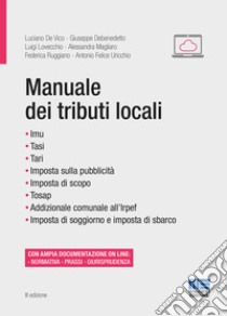 Manuale dei tributi locali libro