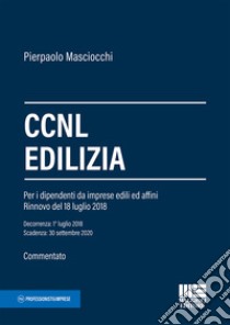 CCNL edilizia libro di Masciocchi Pierpaolo