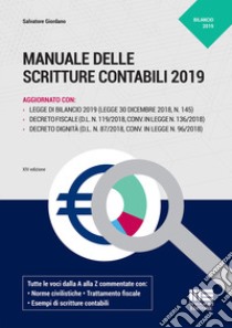 Manuale delle scritture contabili libro di Giordano Salvatore