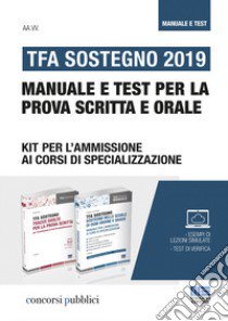 TFA Sostegno 2019. Manuale e test per la prova scritta e orale libro di Boccia Pietro