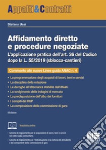 Affidamento diretto e procedure negoziate libro di Usai Stefano