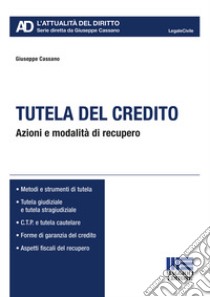 Tutela del credito libro di Cassano Giuseppe