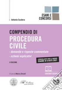 Compendio di procedura civile libro di Scalera Antonio; Zincani M. (cur.)