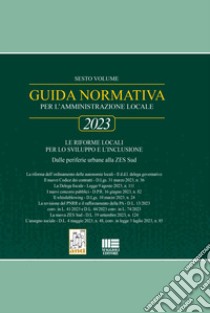 Guida normativa per l'amministrazione locale 2023 libro