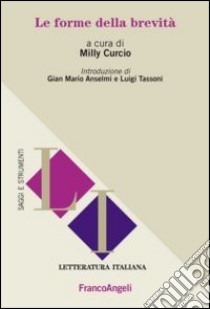 Le forme della brevità libro di Curcio M. (cur.)