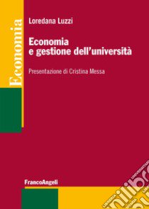 Economia e gestione dell'università libro di Luzzi Loredana