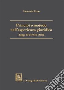 Principi e metodo nell'esperienza giuridica. Saggi di diritto civile libro di Del Prato Enrico