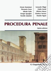 Procedura penale libro