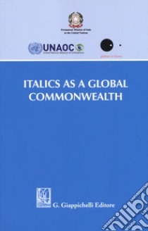 Italics as a global Commonwealth libro di Cadeddu D. (cur.)