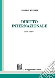 Diritto internazionale libro di Ronzitti Natalino