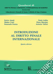 Introduzione al diritto penale internazionale libro