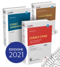 Kit Concorso magistratura: Codice civile. Codice di procedura civile e leggi complementari-Codice penale. Codice di procedura penale e leggi complementari- Codice amministrativo libro di Santise Maurizio; Zunica Fabio