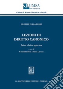 Lezioni di diritto canonico libro di Dalla Torre Giuseppe