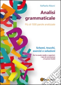 Analisi grammaticale libro di Riboni Raffaella