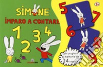 Simone. Imparo a contare. Ediz. a colori. Con gioco di memoria da 24 tessere libro