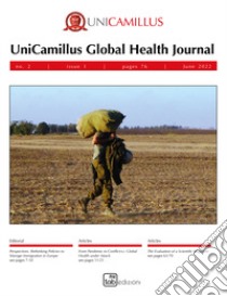 UGHJ. UniCamillus Global Health Journal (2022). Nuova ediz.. Vol. 2/1 libro di Boccanelli A. (cur.); Pacifici Noja L. E. (cur.)