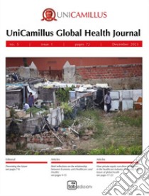 UGHJ. UniCamillus Global Health Journal (2023). Nuova ediz.. Vol. 5 libro di Boccanelli A. (cur.); Pacifici Noja L. E. (cur.)