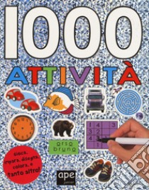 1000 attività. Con adesivi. Ediz. a colori libro