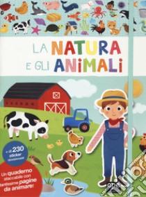 La natura e gli animali. Con adesivi. Ediz. a colori libro di Wu Yi-Hsuan