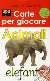 Animali. Carte per giocare. Ediz. a colori. Con gadget libro