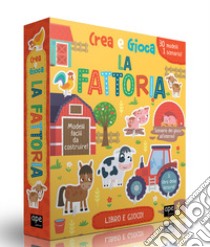 Crea e gioca la fattoria. Ediz. a colori. Con 30 cartoni sagomati. Con puzzle libro