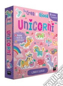 Unicorni. Crea e gioca. Ediz. a colori. Con 28 personaggi 3d. Con puzzle. Con scenari di gioco libro