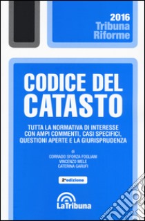 Codice del catasto libro di Sforza Fogliani Corrado; Mele Vincenzo; Garufi Caterina