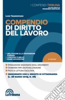 Compendio di diritto del lavoro libro di Tramontano Luigi