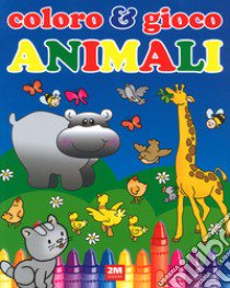 Animali. Coloro & gioco. Ediz. a colori libro