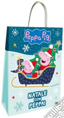 Natale con Peppa. Shopper bag. Peppa Pig. Ediz. a colori libro