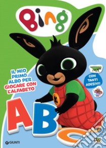 Il mio primo albo per giocare con l'alfabeto. Bing. Con adesivi. Ediz. a colori libro di Panzeri Cristina